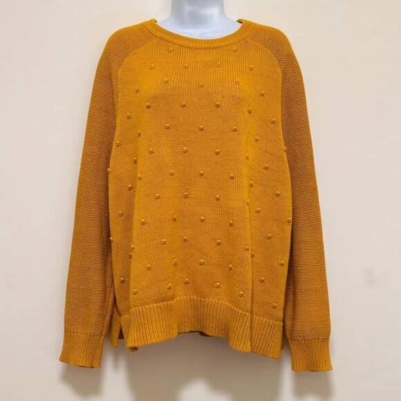Old Navy Womens Sweater XXL Bobble Knit Cozy Whimsigoth Scandanavian Hygge Fall - Picture 1 of 8